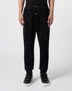 PHILIPP PLEIN Jogging Pants All-Over Dollar Skull Men