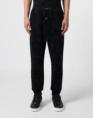 PHILIPP PLEIN Jogging Pants All-Over Dollar Skull Men