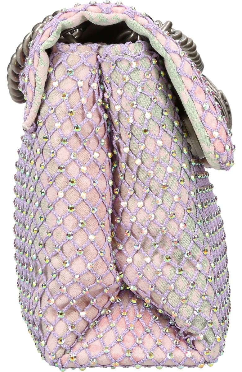 Kurt Geiger London Mini Kensington Embellished Fabric Convertible Crossbody Bag, Alternate, color,