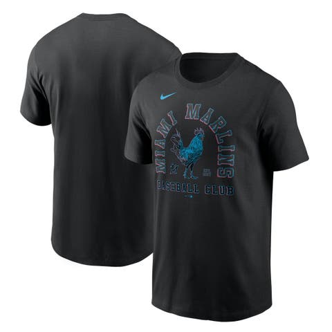 Men's Nike  Black Miami Marlins Local T-Shirt