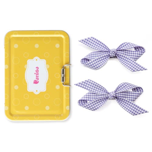 Puttisu 2pc Bow Clip Set