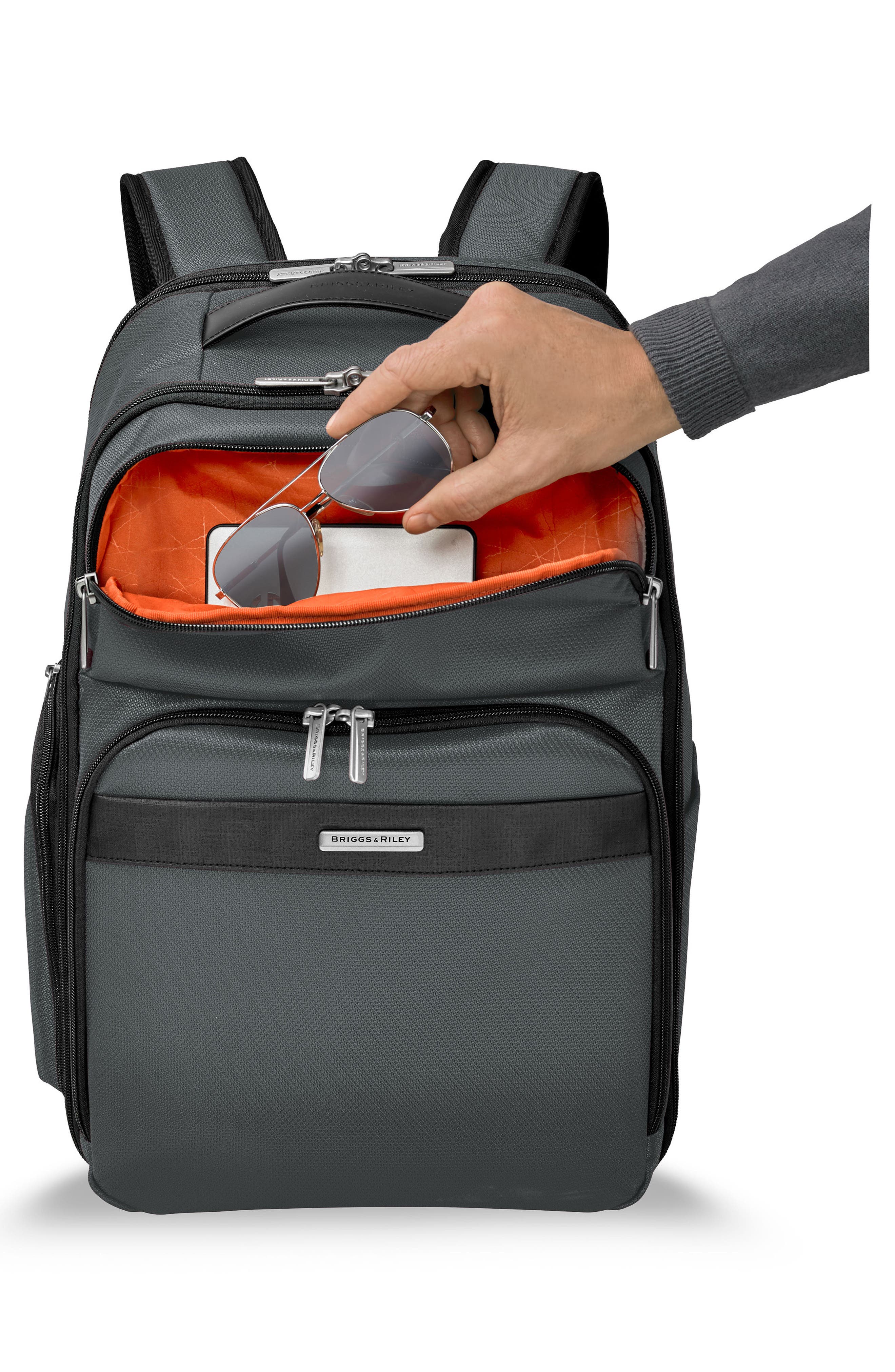 Briggs & Riley Transcend 400 Cargo Backpack, Alternate, color, 