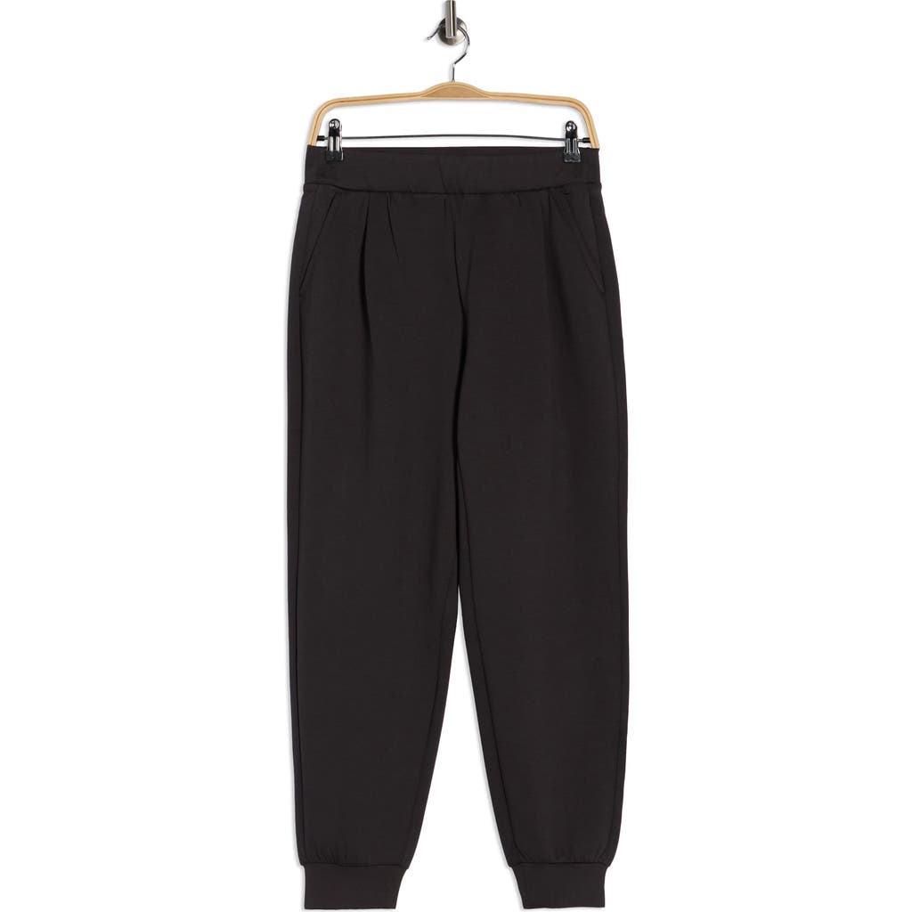Layer 8 Scuba Knit Joggers In Gray