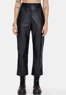 Disturbia High-Rise Cropped Trousers