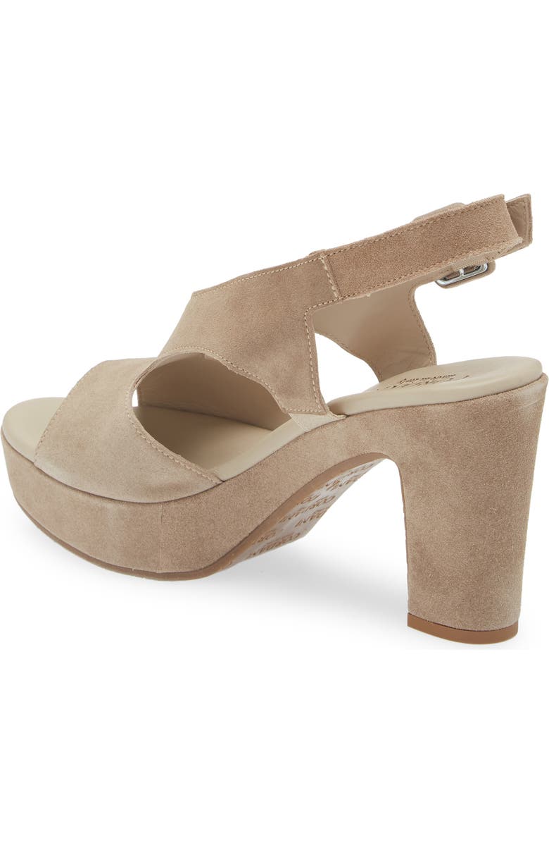 Cordani Taylin Platform Sandal, Alternate, color, Tortora Suede