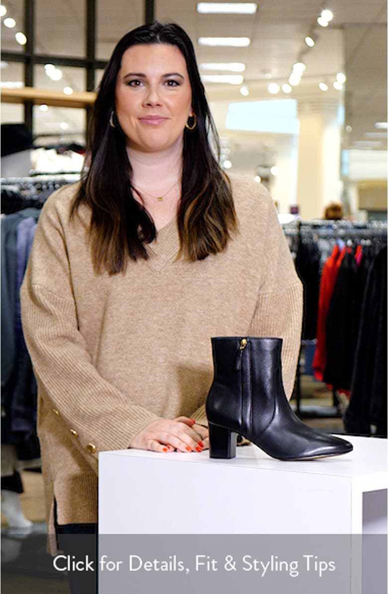 Eleanor Block Heel Bootie, sales video thumbnail