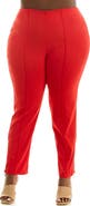 Nina Leonard Millien Zip Ankle Pants