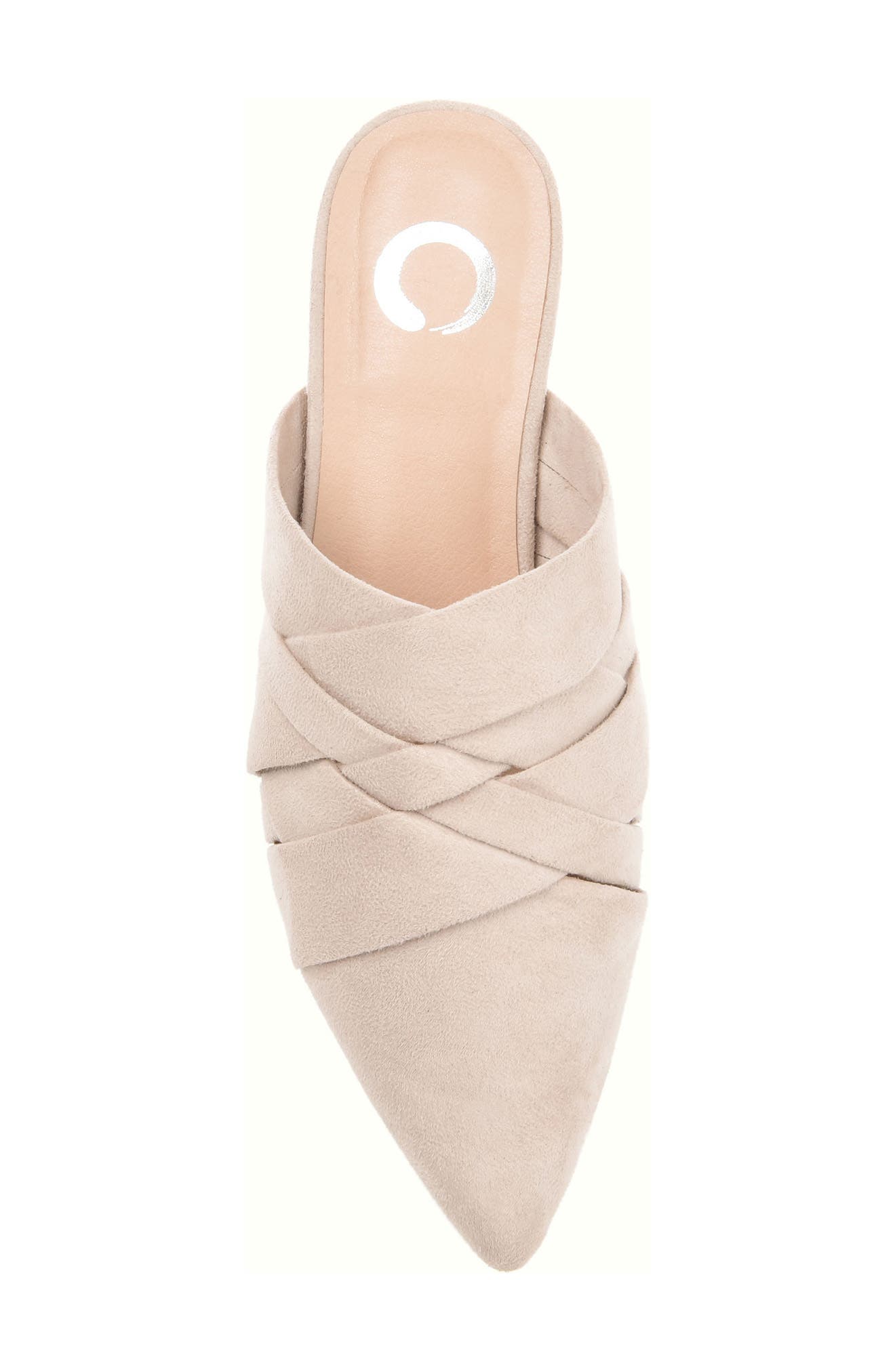 Kalida Pointed Toe Mule, Alternate, color, BEIGE