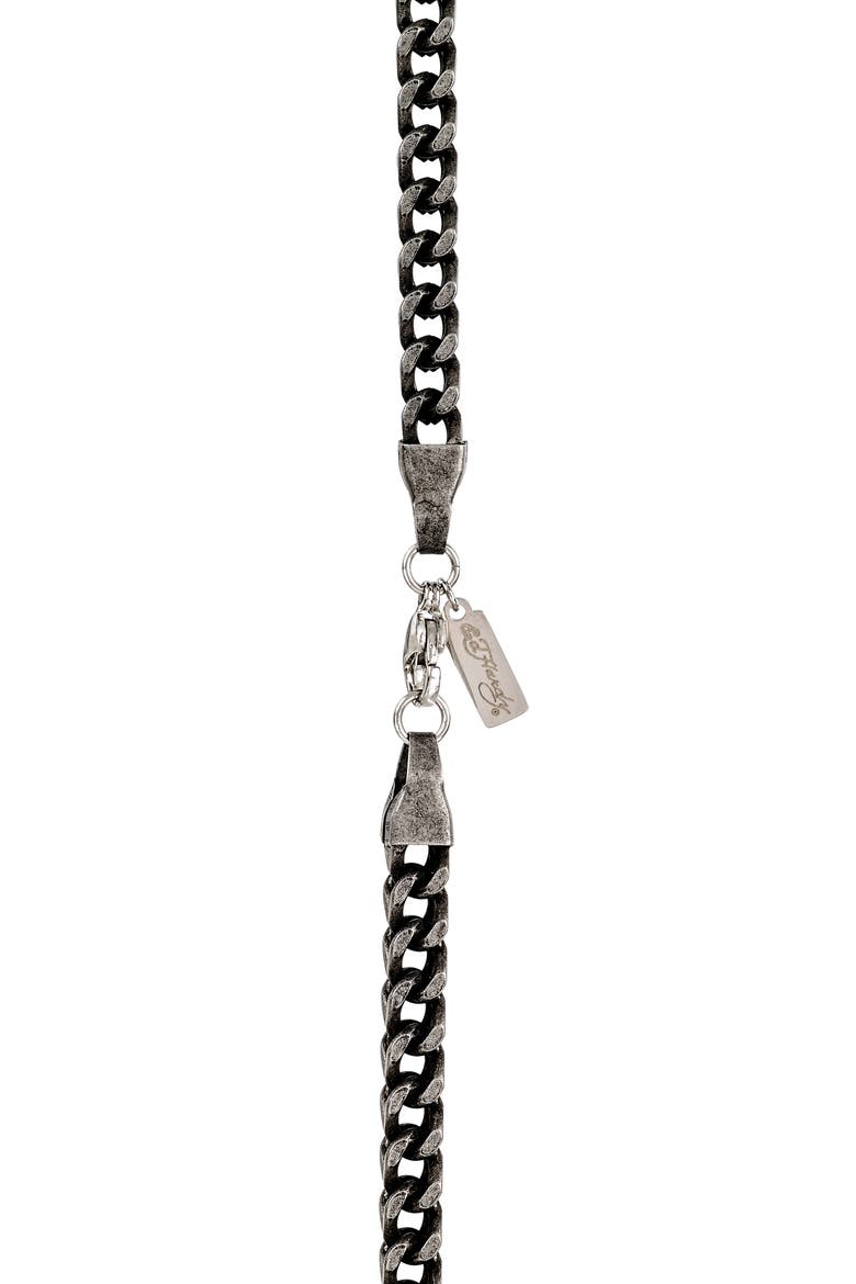 Men's Stainless Steel Rope Chain Necklace, Alternate, color, SILVER