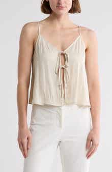 Leith Tie Front Camisole