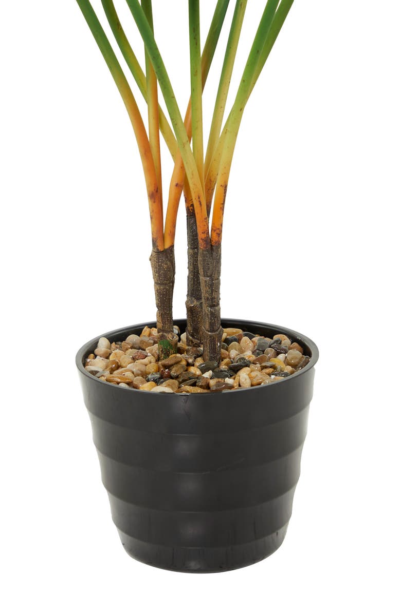 GINGER BIRCH STUDIO Green Faux Foliage Potted Artificial Monstera Tree, Alternate, color,