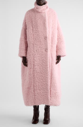 Mohair Wool hotsell Long Light Coat