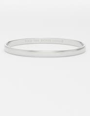 Kate Spade New York 'idiom - find the silver lining' bangle