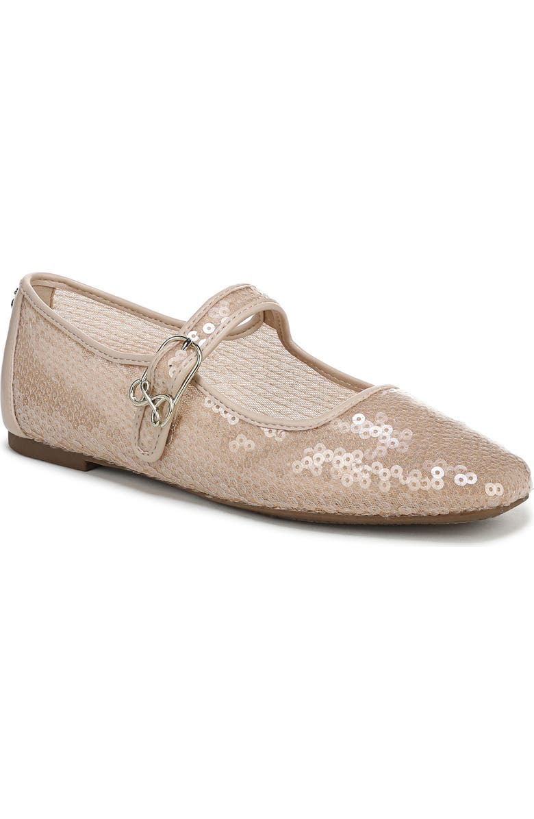 SAM & LIBBY Fredi Mary Jane Flat, Main, color, Crema