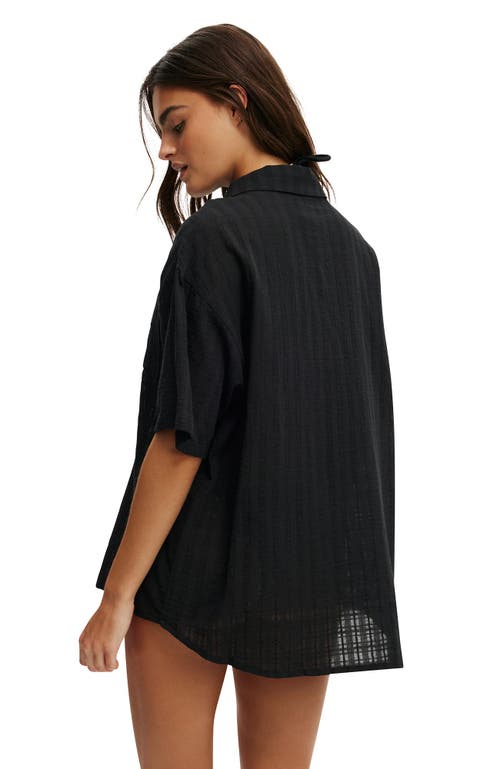 COTTON ON BODY THE ESSENTIAL SHORT SLEEVE BEACH SHIRT