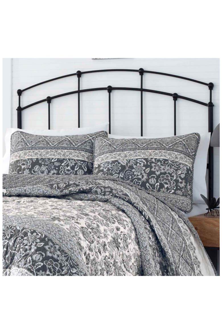 Abbey 136 Thread Count Cotton Quilt Set, Alternate, color, OPEN MEDIUM GREY
