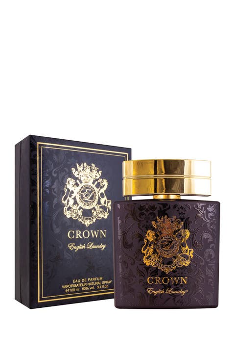 Crown Eau de Parfum Spray for Men, 3.4oz