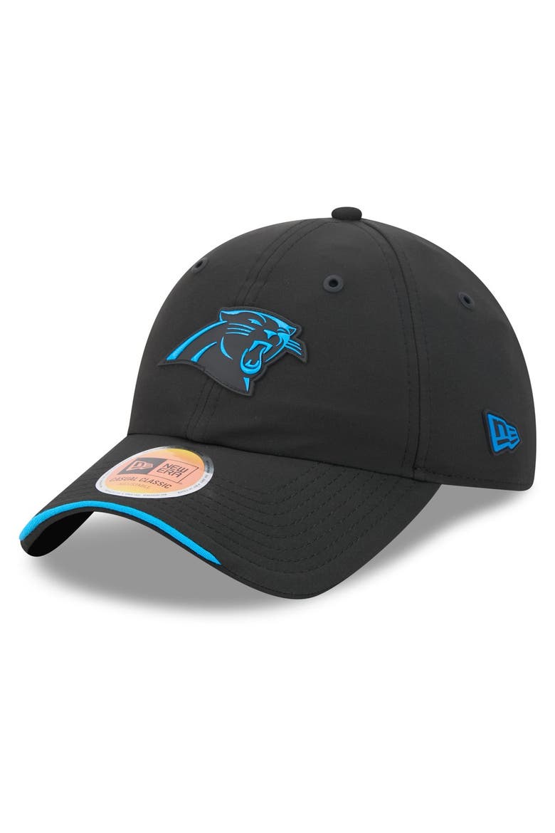 Men's New Era Black Carolina Panthers 2026 Sideline Casual Classic Adjustable Hat, Main, color, Black