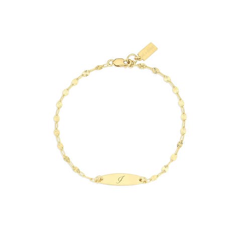 Bank Initial Bracelet