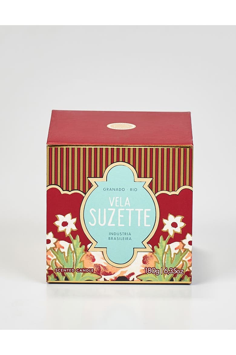Suzette Scented Candle, Alternate, color, Clear