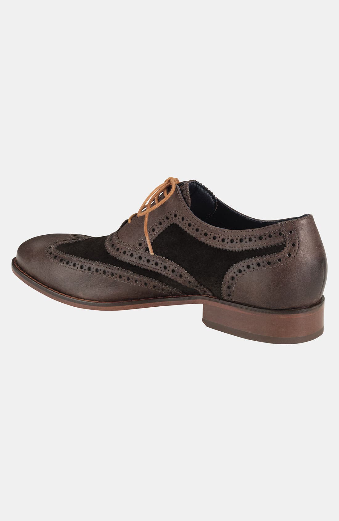 'Air Colton' Wingtip Oxford, Alternate, color, DARK BROWN