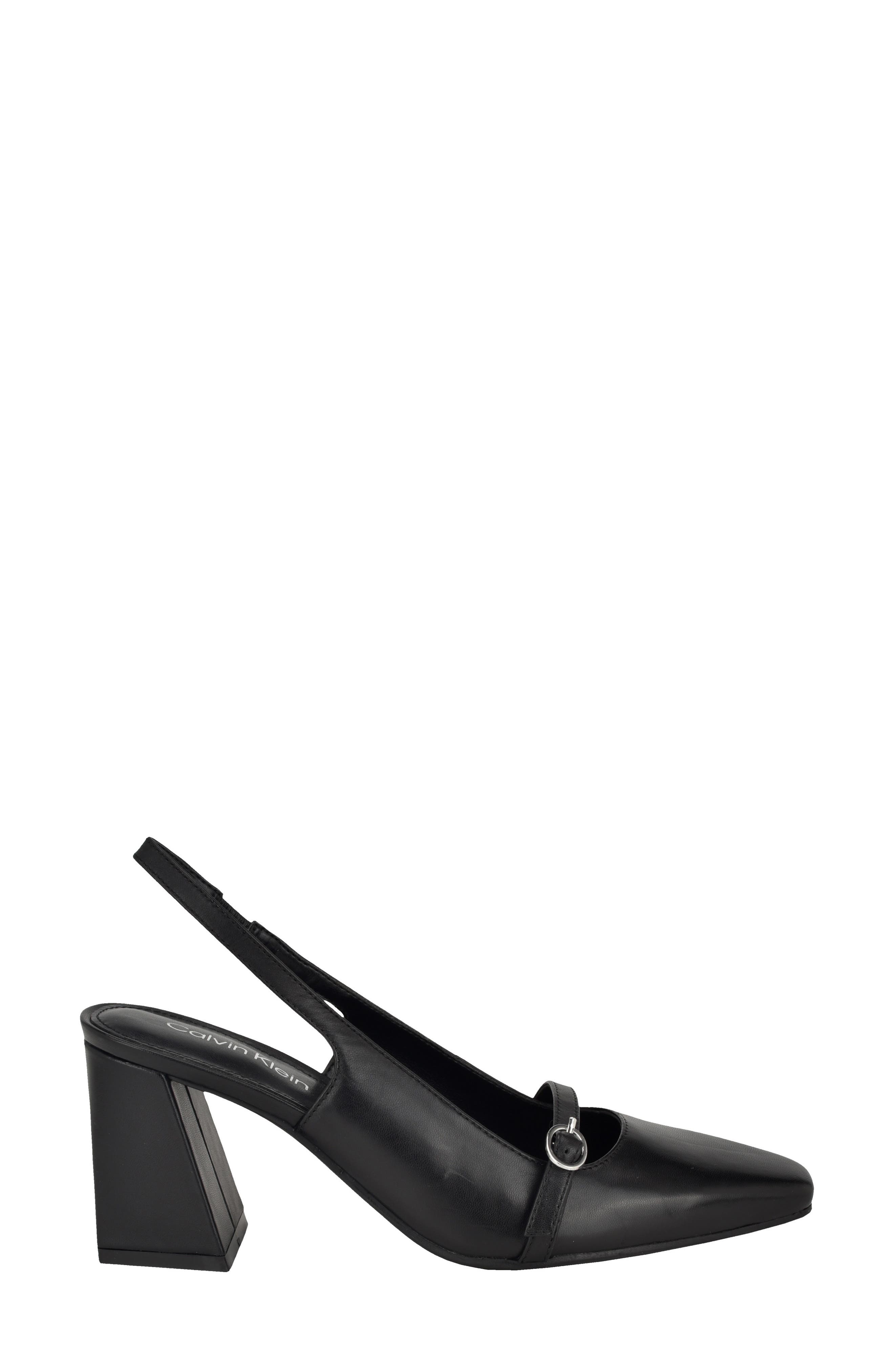 Calvin Klein Ellisa Slingback Sandal, Alternate, color, 