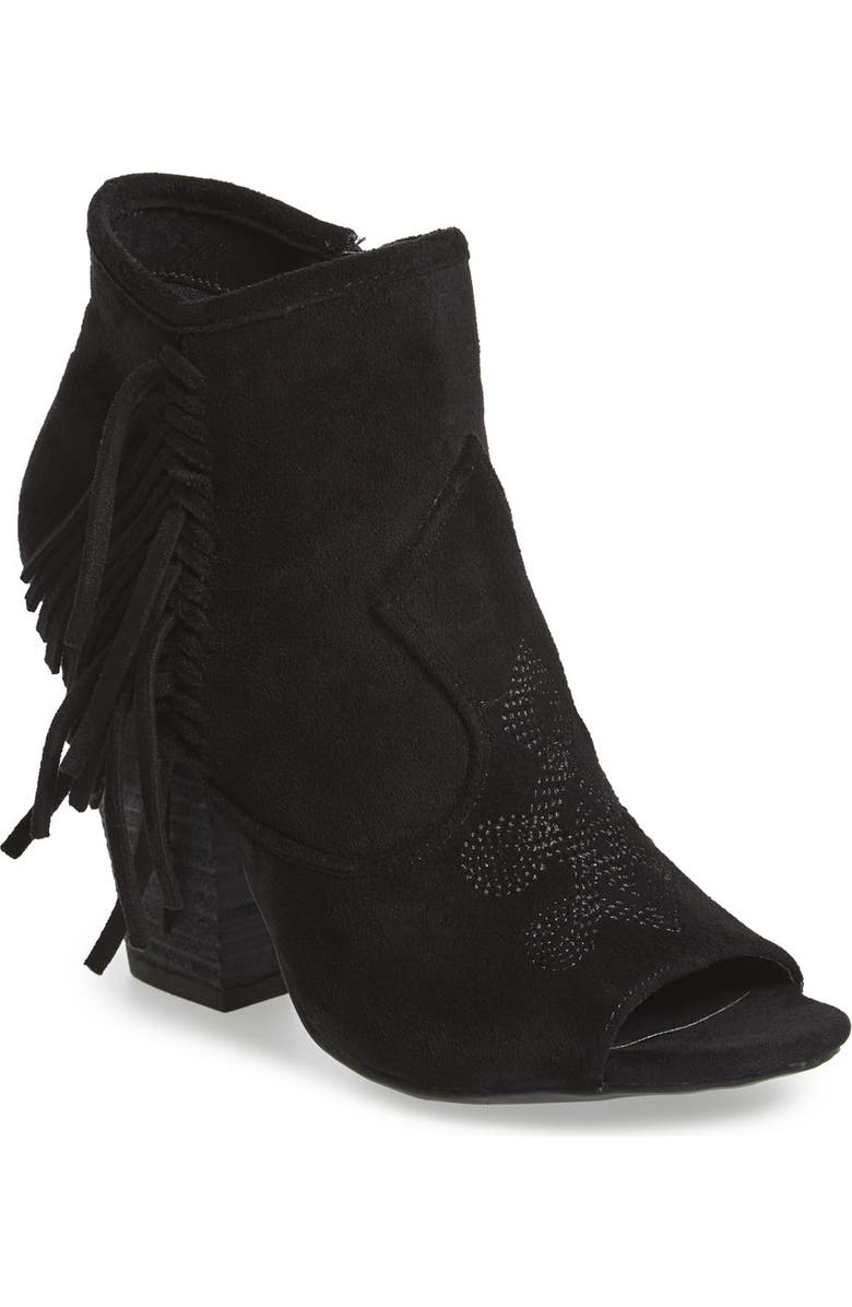 Coconuts by Matisse Matisse 'Arlo' Fringe Bootie, Main, color,