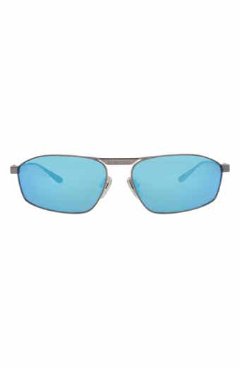 63mm Rectangle Sunglasses