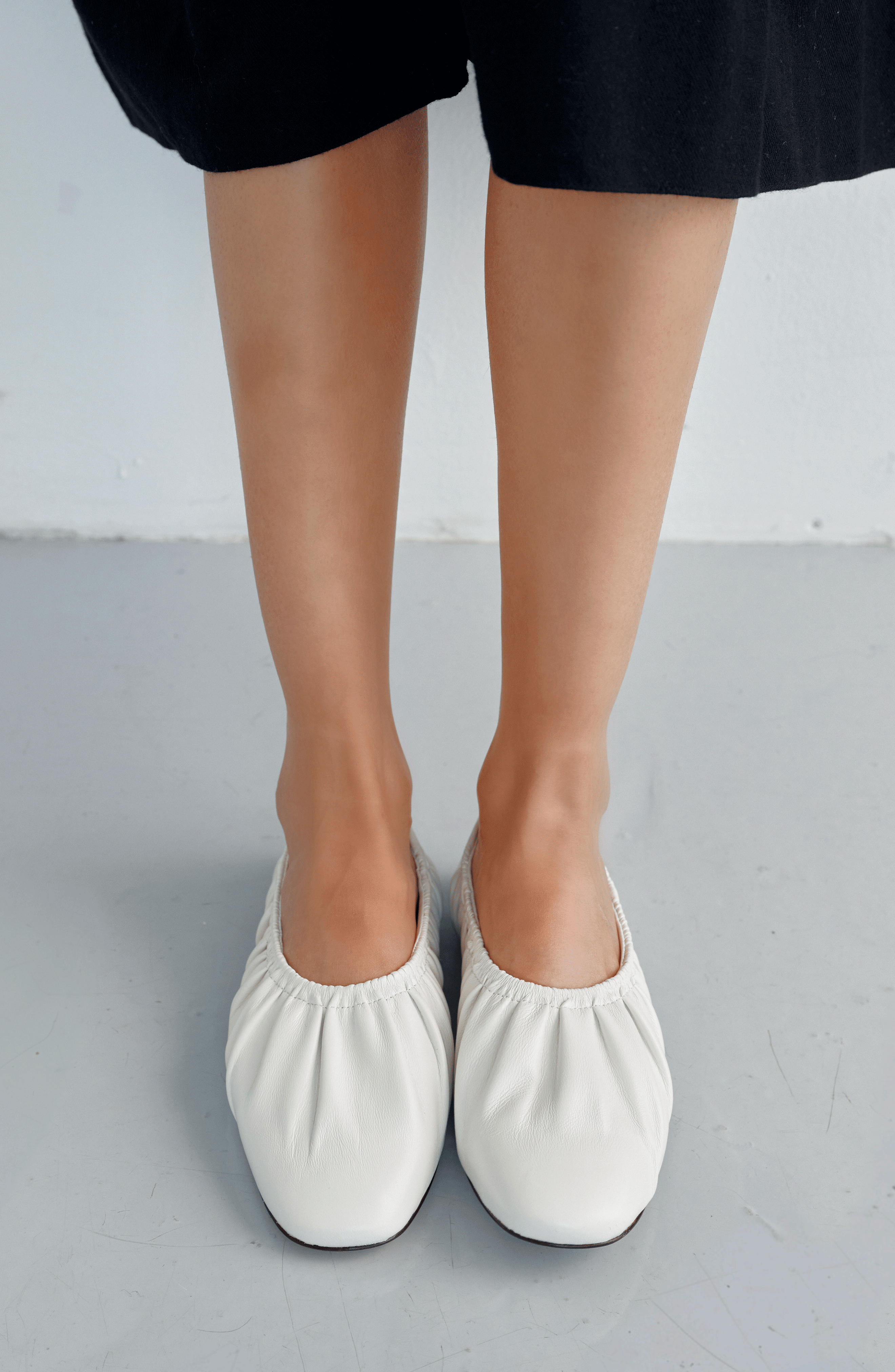 Lisse Flat, Alternate, color, White