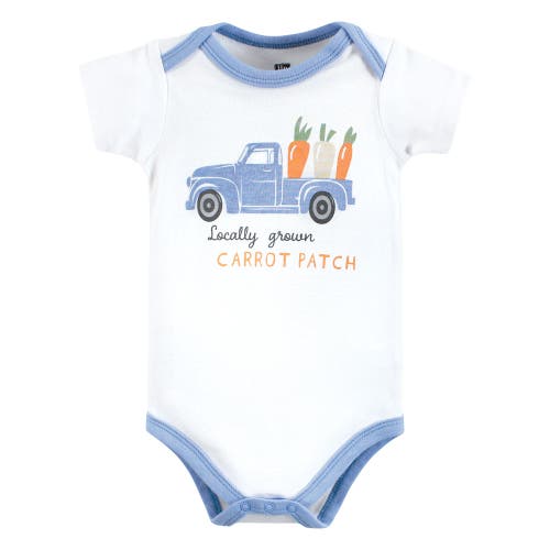 Hudson Baby Soft Cotton Bodysuit Triple Pack