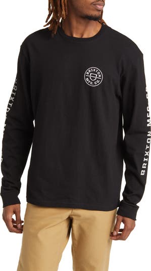 Brixton Crest Long Sleeve Cotton Graphic T-Shirt | Nordstrom