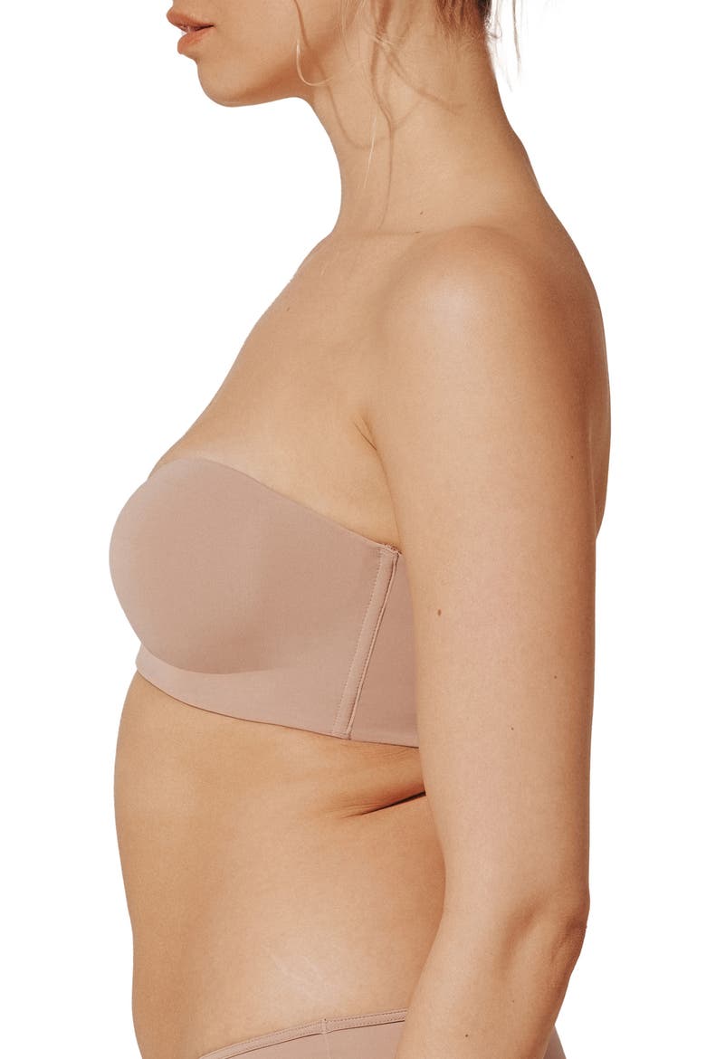 24/7® Classic Underwire Strapless Push-Up Bra, Alternate, color, TAUPE