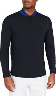 Redvanly Briar Contrast Collar Quarter Zip Pullover