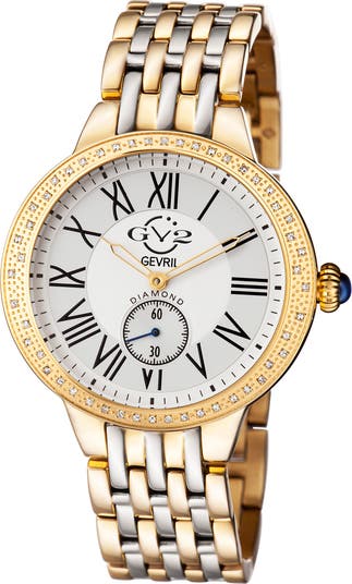 GV2 Astor Diamond Quartz Watch, 40mm - 0.24 ctw | Nordstromrack display picture 1