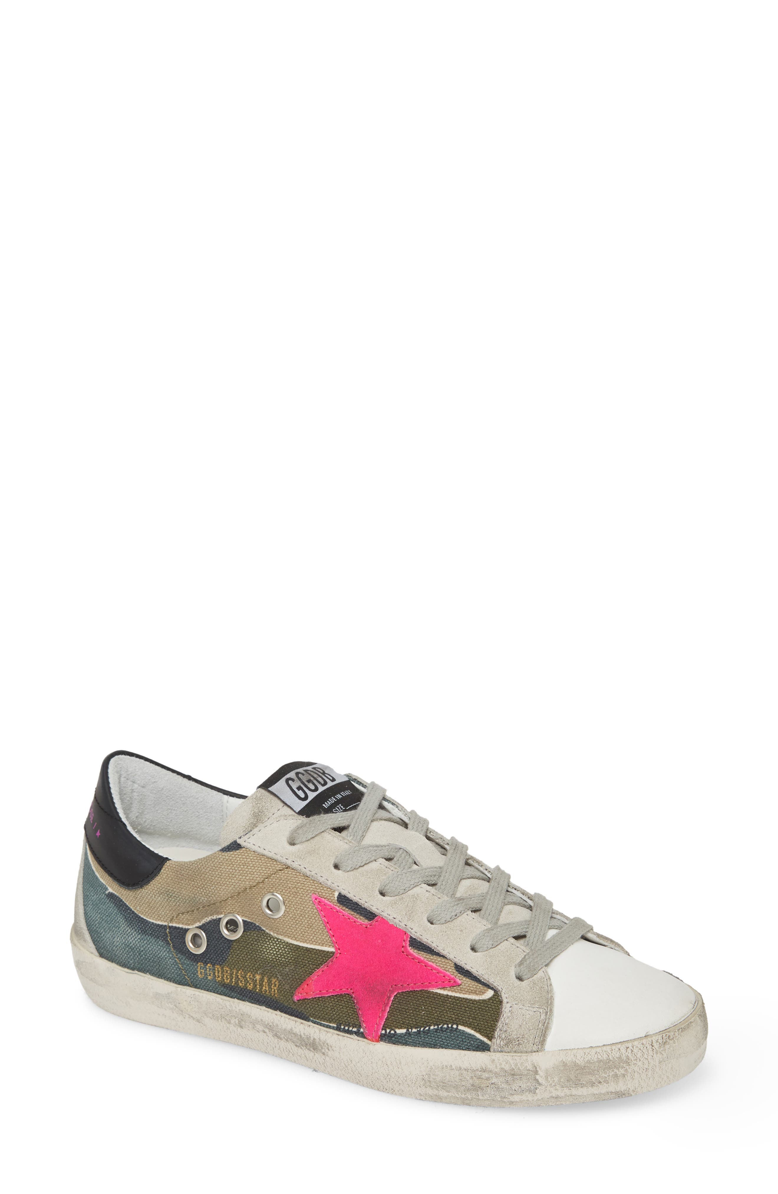 Golden Goose Superstar Low Top Sneaker, Main, color, 