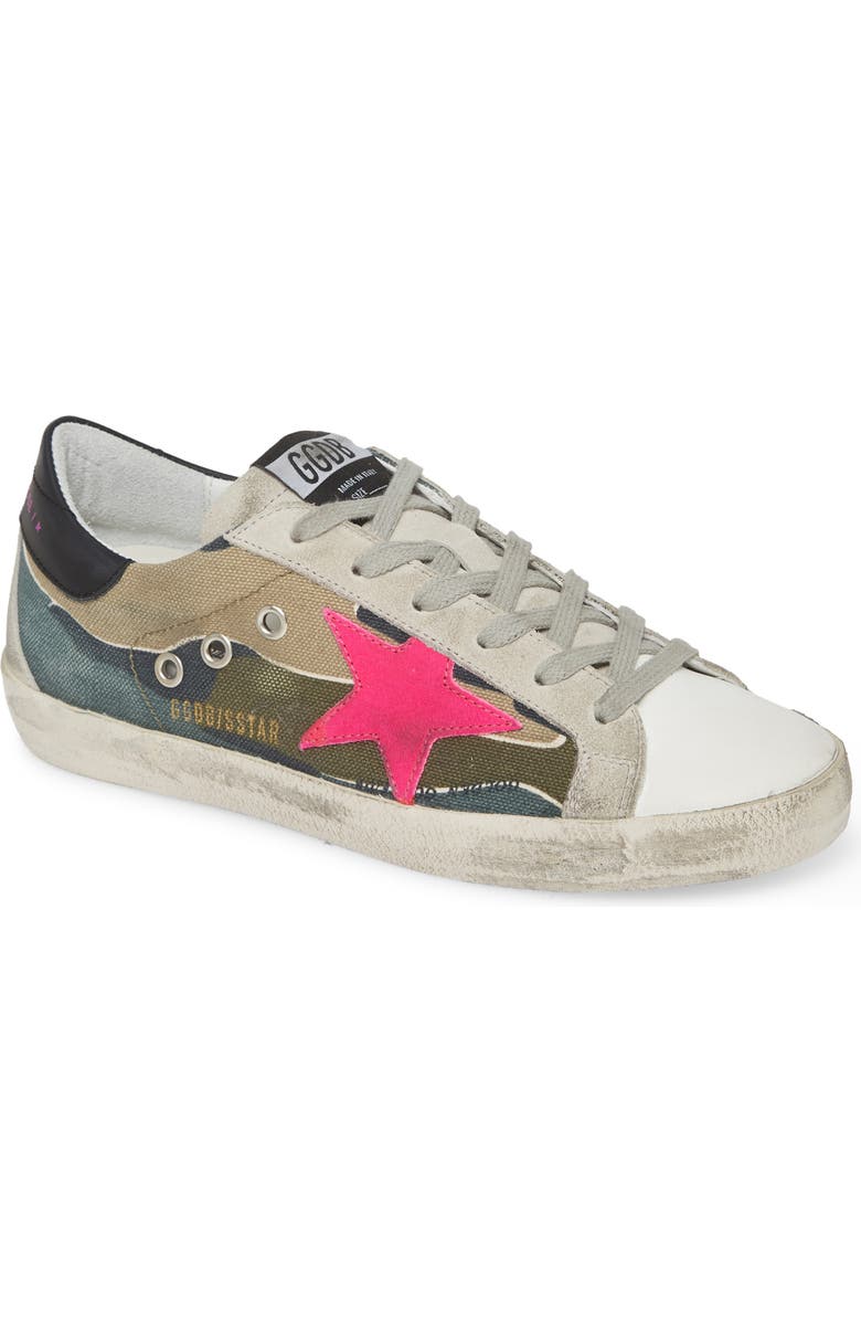 Golden Goose Superstar Low Top Sneaker, Main, color,