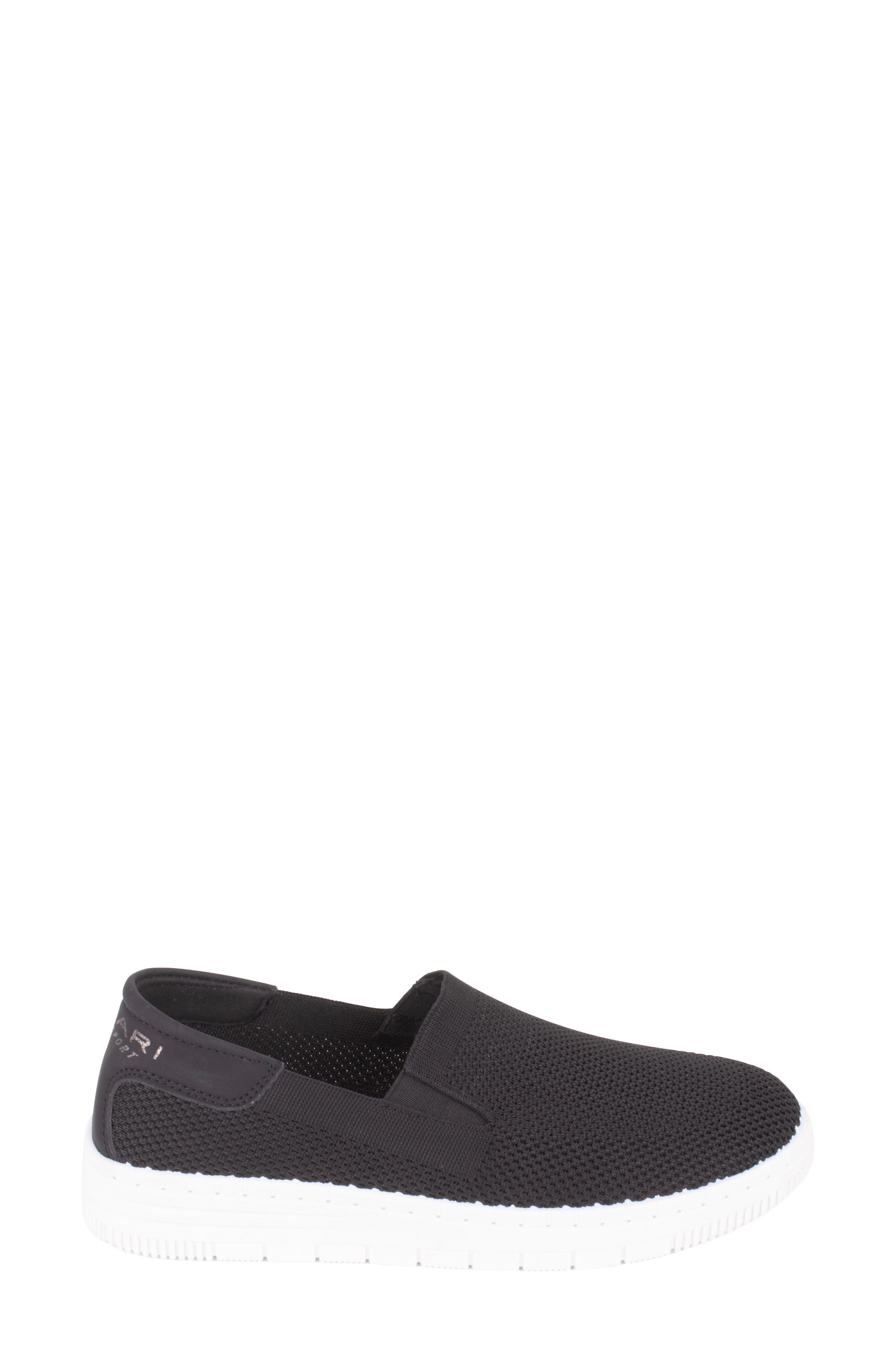 Tahari Appollonia Slip-On Platform Sneaker, Alternate, color, Black