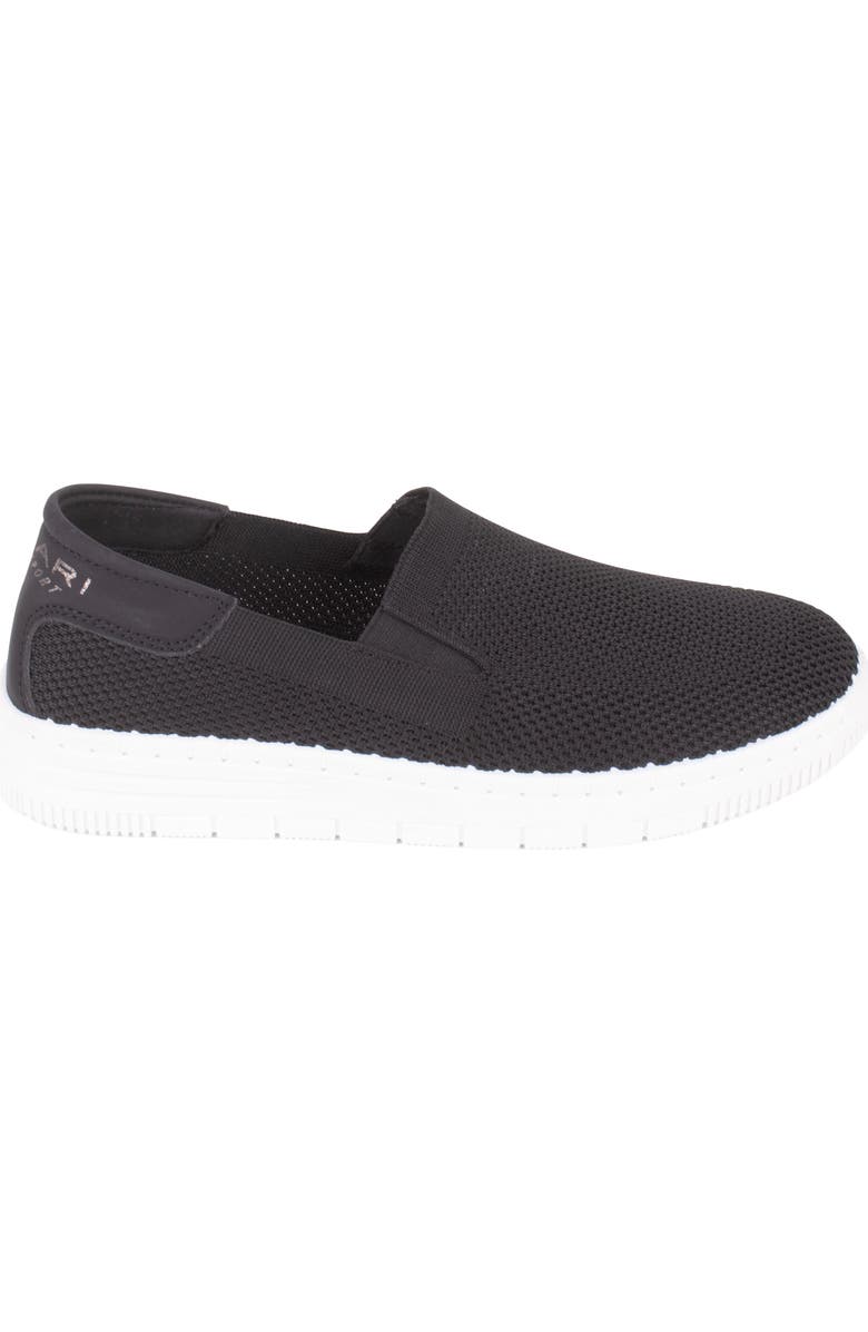 Tahari Appollonia Slip-On Platform Sneaker, Alternate, color, Black