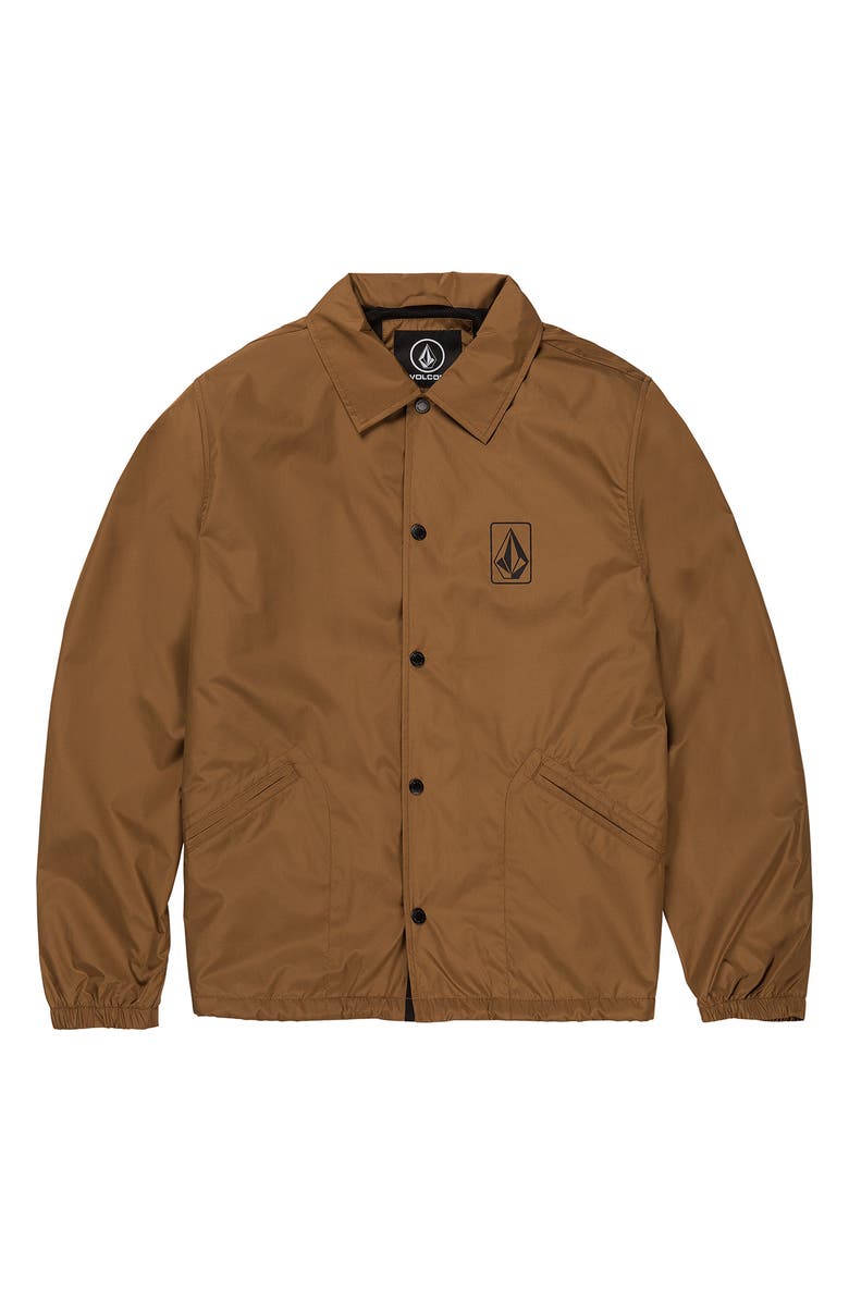 Volcom Skate Vitals Water Resistant Coach Jacket, Alternate, color,