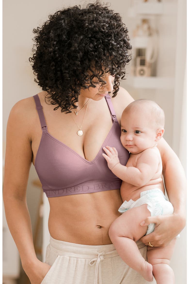 Signature Sublime Contour Maternity/Nursing Bra, Alternate, color, TWILIGHT