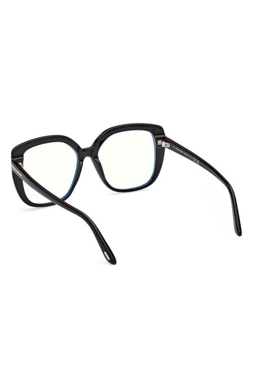 Tom Ford 53mm Square Blue Light Blocking Optical Glasses