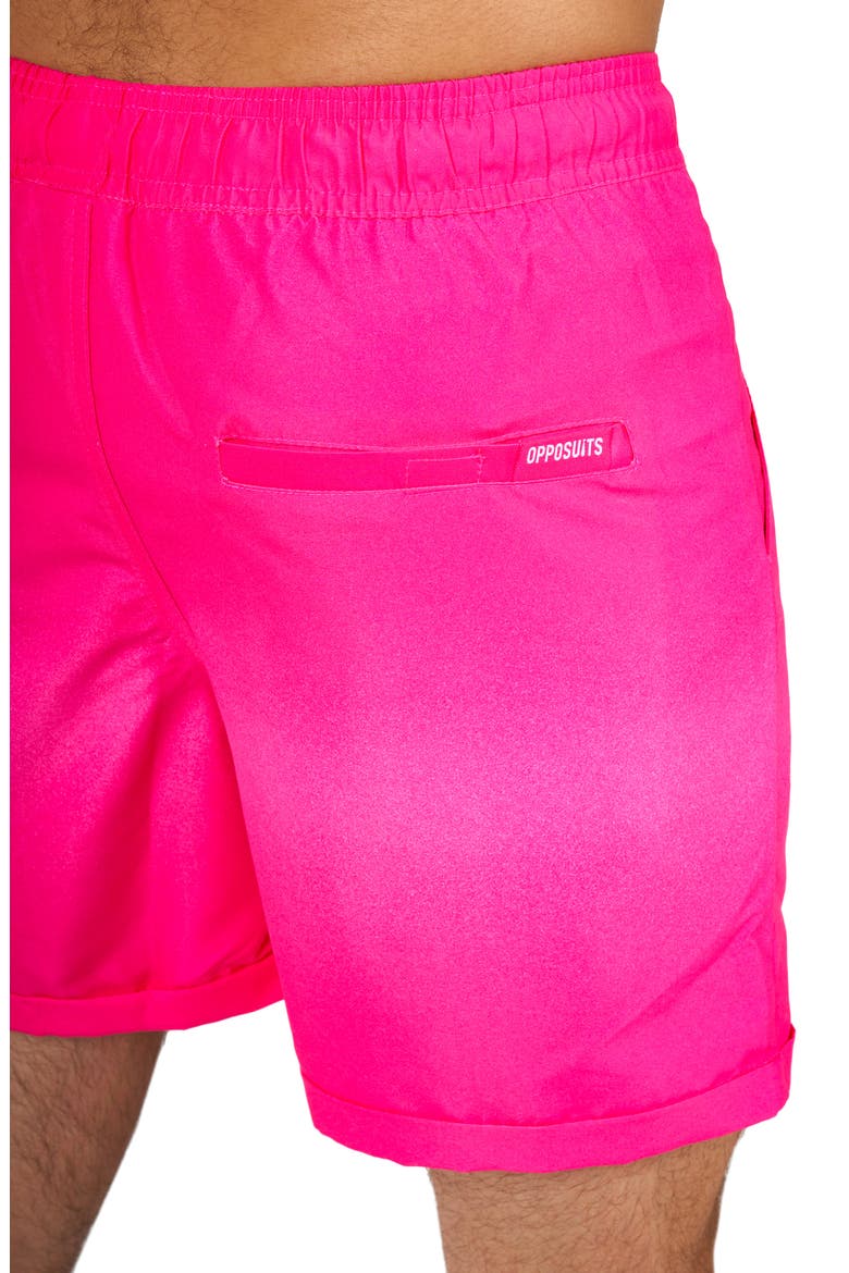 Funky Fade Summer Shirt & Shorts Set, Alternate, color, PINK