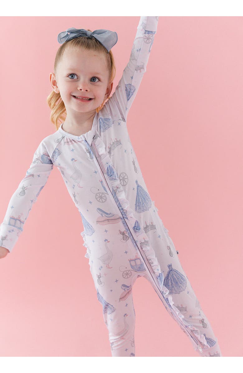 Charlie Lou Baby<sup>®</sup> Convertible Double Zipper Romper, Alternate, color, Multicolored