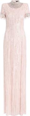 Jenny Packham Madeleine Beaded Maxi Dress