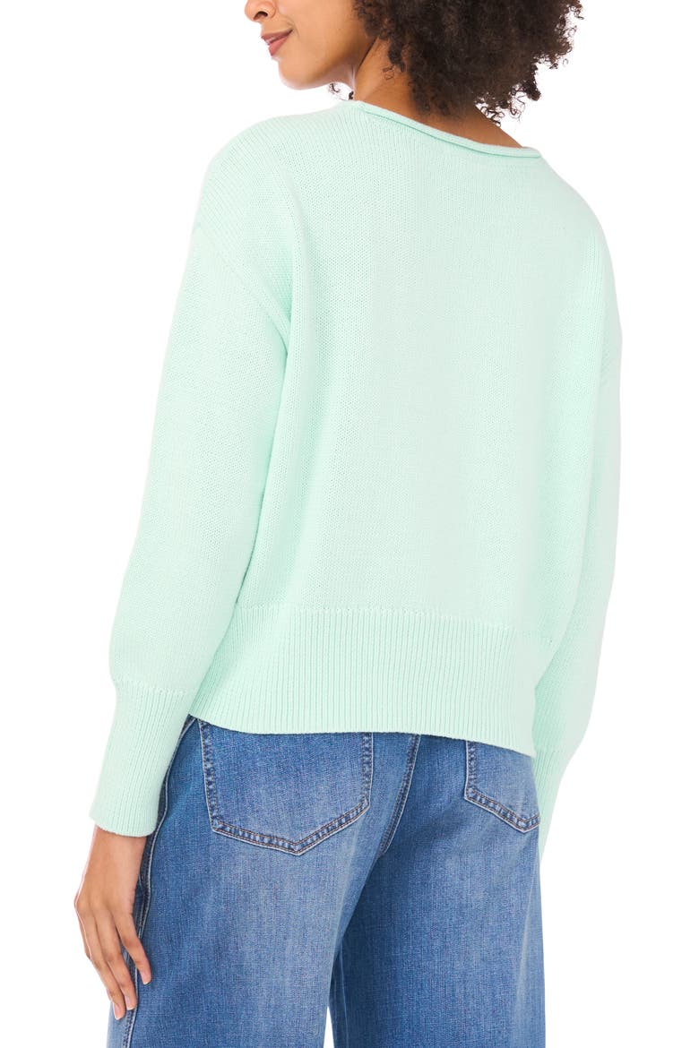Roll Neck Sweater, Alternate, color, LIGHT MINT