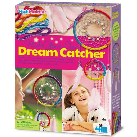 KidzMaker Make Your Own Dream Catcher Craft Kit