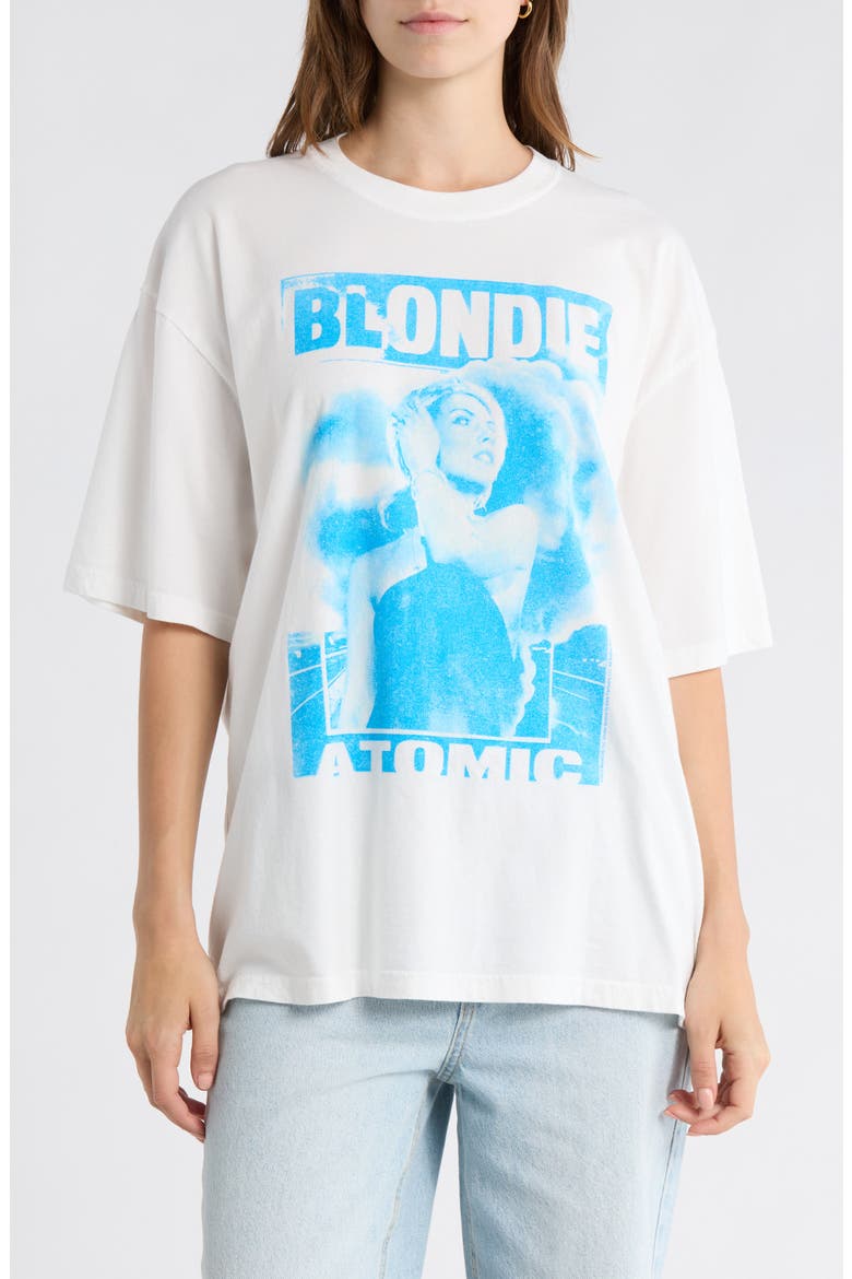 Blondie Atomic Graphic T-Shirt, Main, color, VINTAGE WHITE
