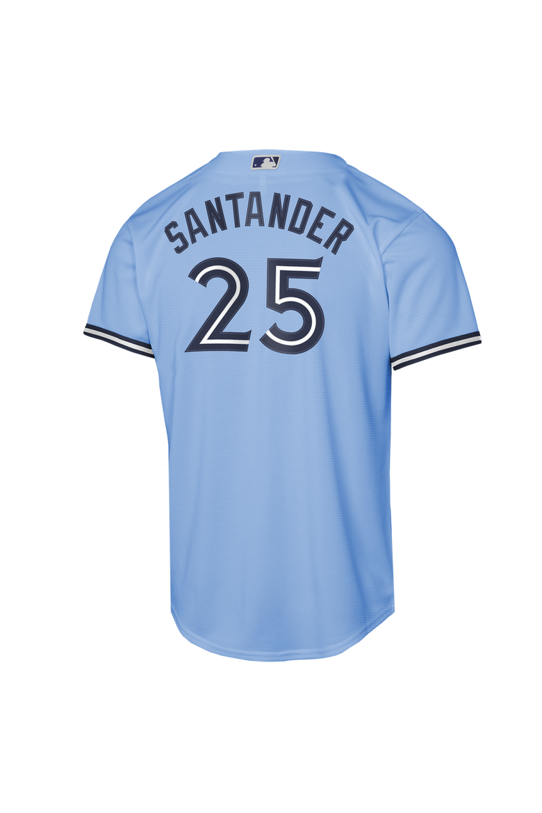 Youth Nike Anthony Santander Powder Blue Toronto Blue Jays Alternate Replica Jersey, Alternate, color, Powder Blue