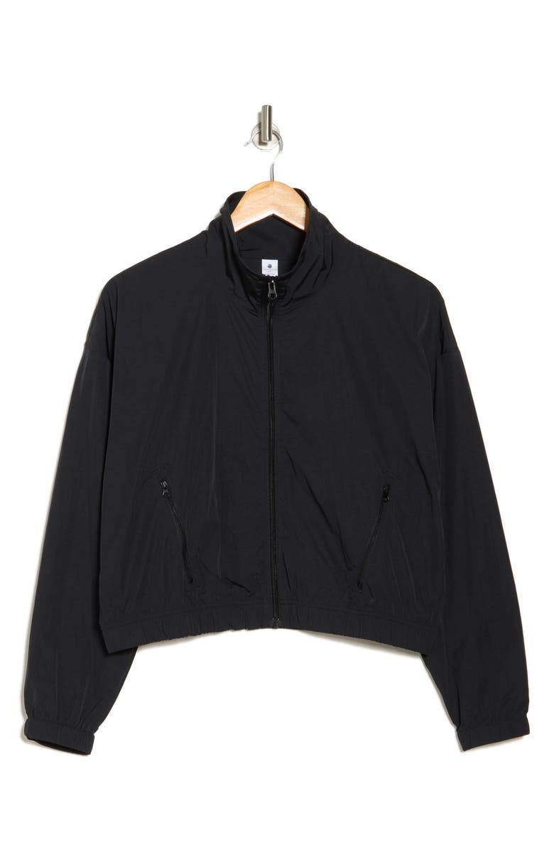 YOGALICIOUS Radiant Zip Pocket Jacket, Alternate, color, Black