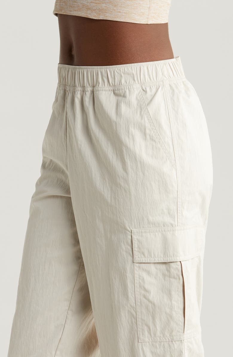 Zella Boundless Cargo Ankle Pants, Alternate, color, Grey Moonbeam